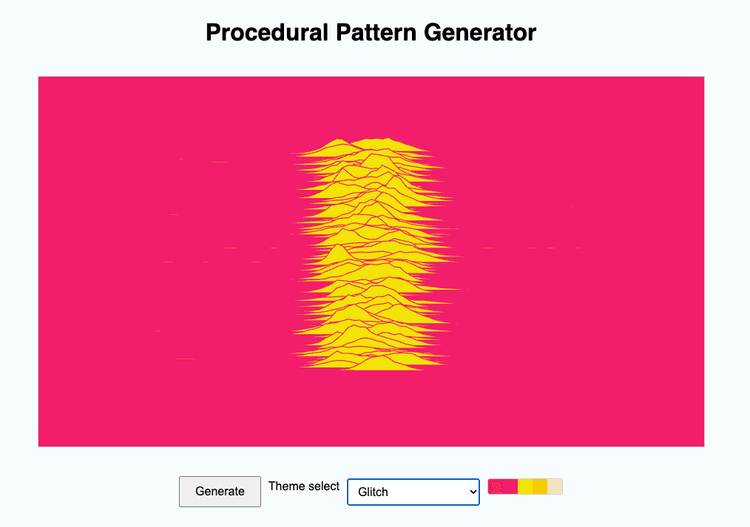 Pattern Generator preview